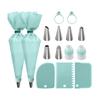 Stainless Steel Kitchen Baking Cake Decorating Tool Silicone Piping Nozzles