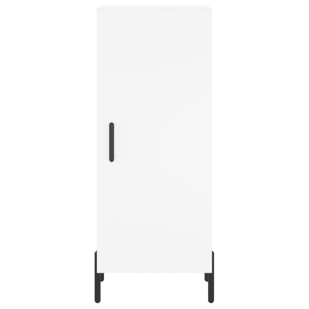 Sideboard White 34.5 x 34 x 90 cm Particleboard