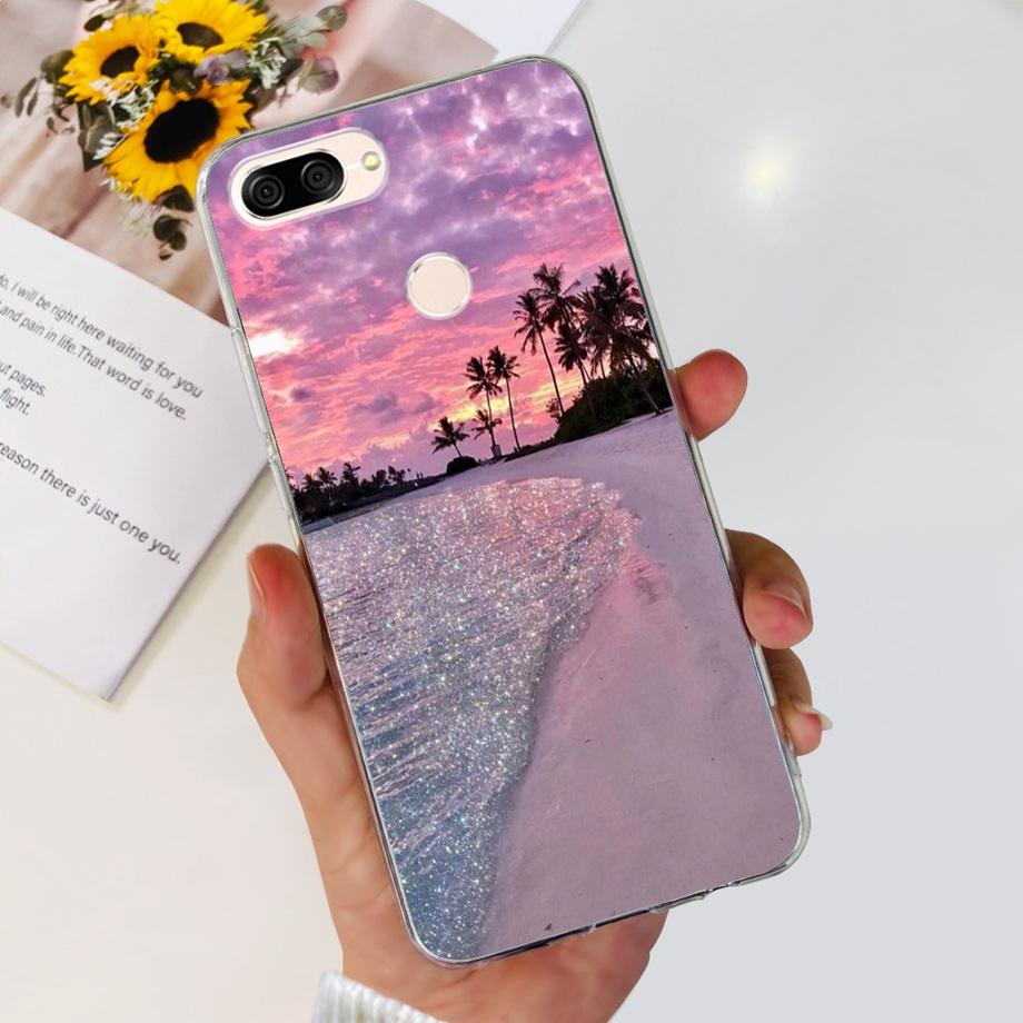For ASUS ZenFone Max Plus M1 ZB570TL Case X018D Soft TPU Clear Silicone Fundas Protective Cover For Asus ZB570TL Phone Case Capa