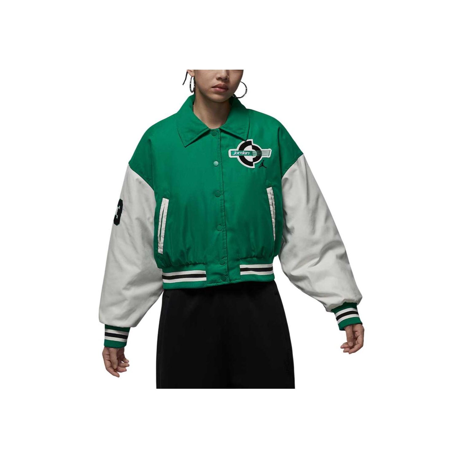 

Jordan Теплая Удобная Простая Однотонная Куртка Женская Куртка Зеленая HV0404365 S