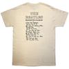 The Beatles Unisex Adult Washington Coliseum 64 Promo & Setlist T-Shirt