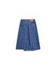 999Hyumeoniti Ashmetric Midi Denim Skirt (Vintage Blue)