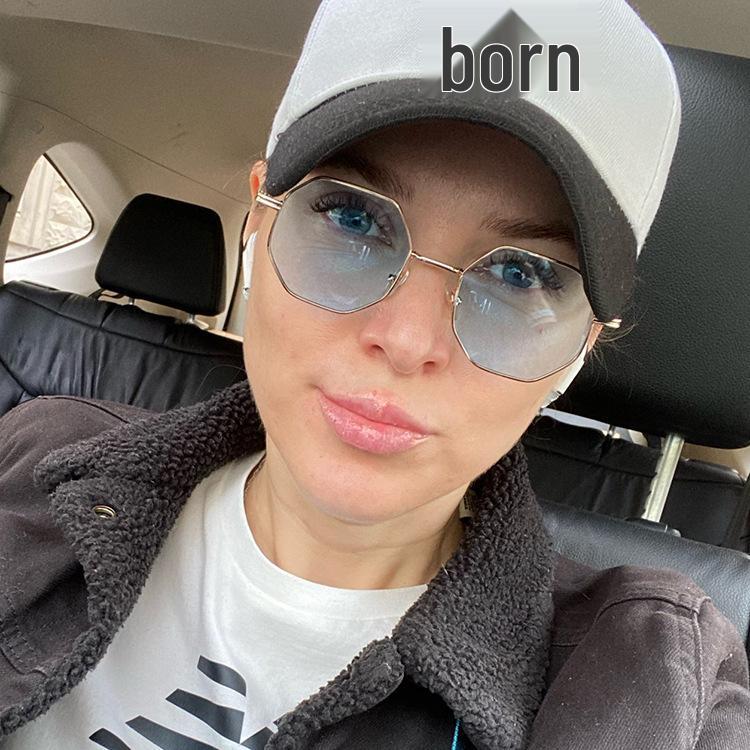 2023 Unisex Retro Polygonal Sunglasses - Classic Metal Design for Men & Women