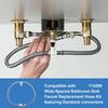 Bathroom Sink Faucet Replacement Hose with Connections 114299 Supply Hose kits for Bathroom Sink Upgrades Enduring
