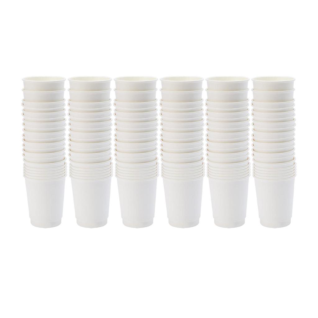 Disposable Coffee Cups Beverage Paper Cup and Cold No Leakage Eco Friendly for Water Milk