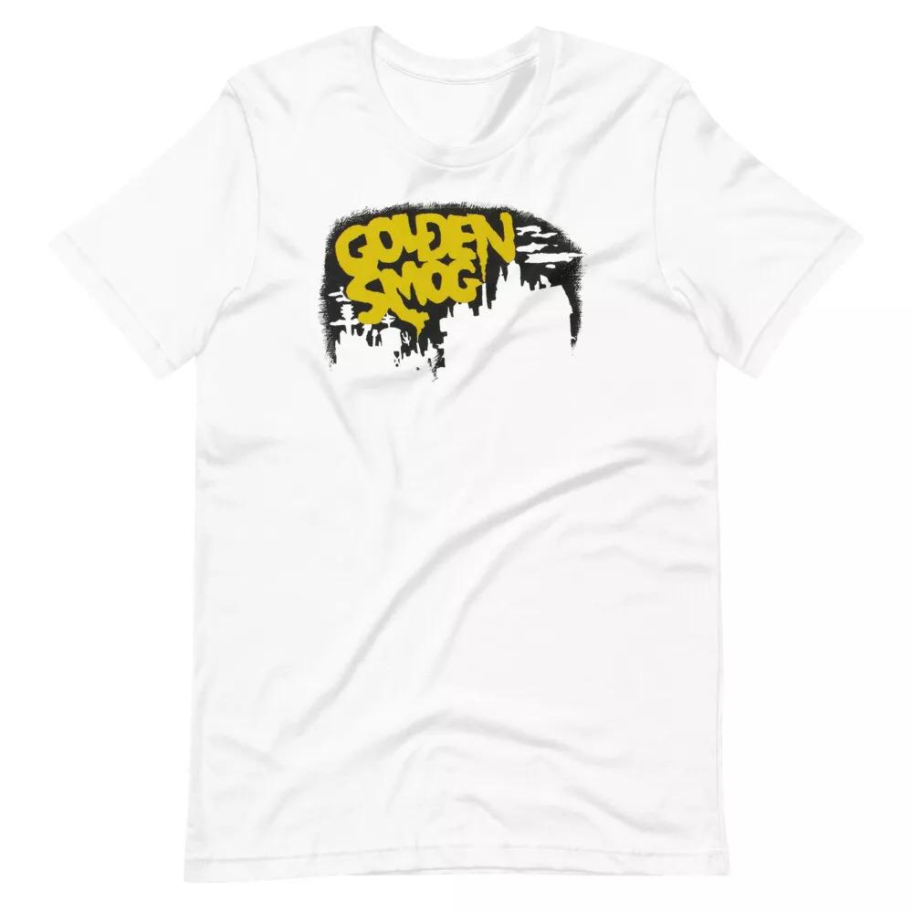 GOLDEN SMOG Concert Album Vinyl Poster Short-Sleeve Unisex T-Shirt XL