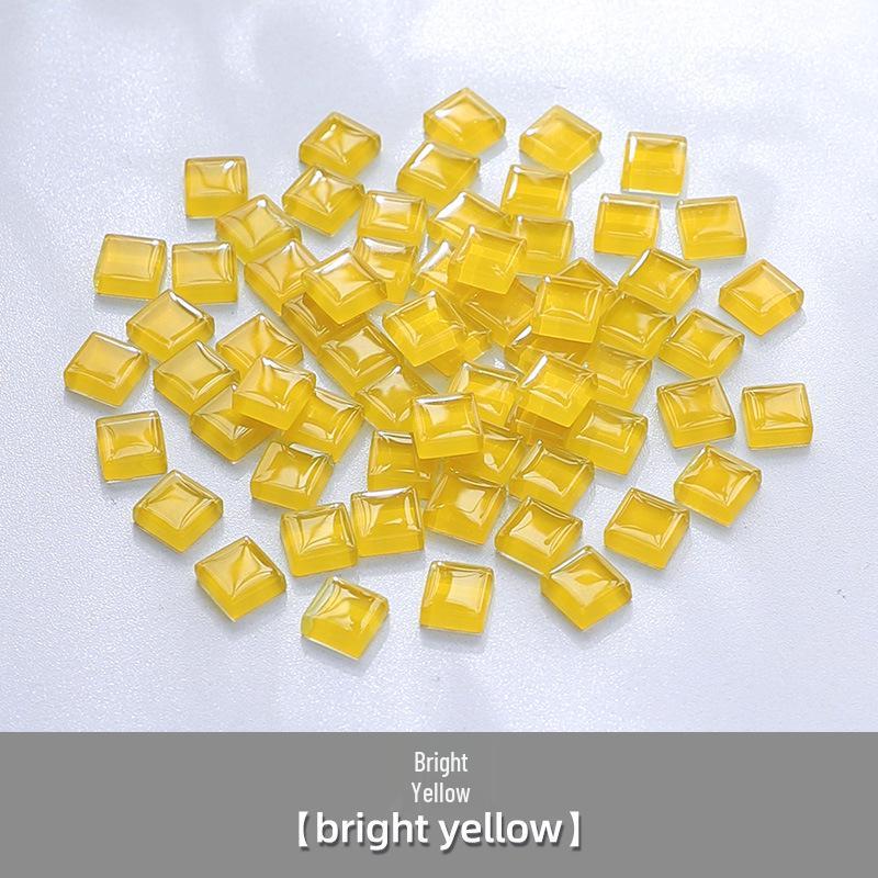 1cm Crystal Glass Colored Stones Mosaic DIY Kit for Kids