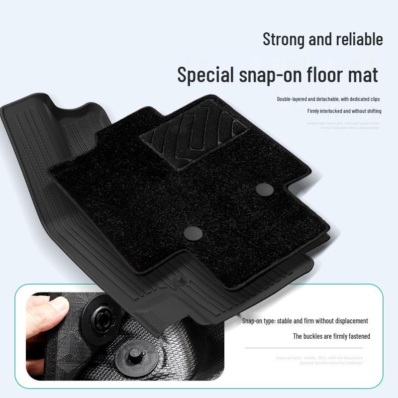 Custom TPE Car and Trunk Mats for Weilai ES7 (Model Years 22-24)