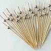 100pcs Disco Ball Fruit Sticks Earth Mirror Cocktail Sticks 12cmDessert Buffet Salad Fork Cocktail Decor Cake Buffet Toothpicks