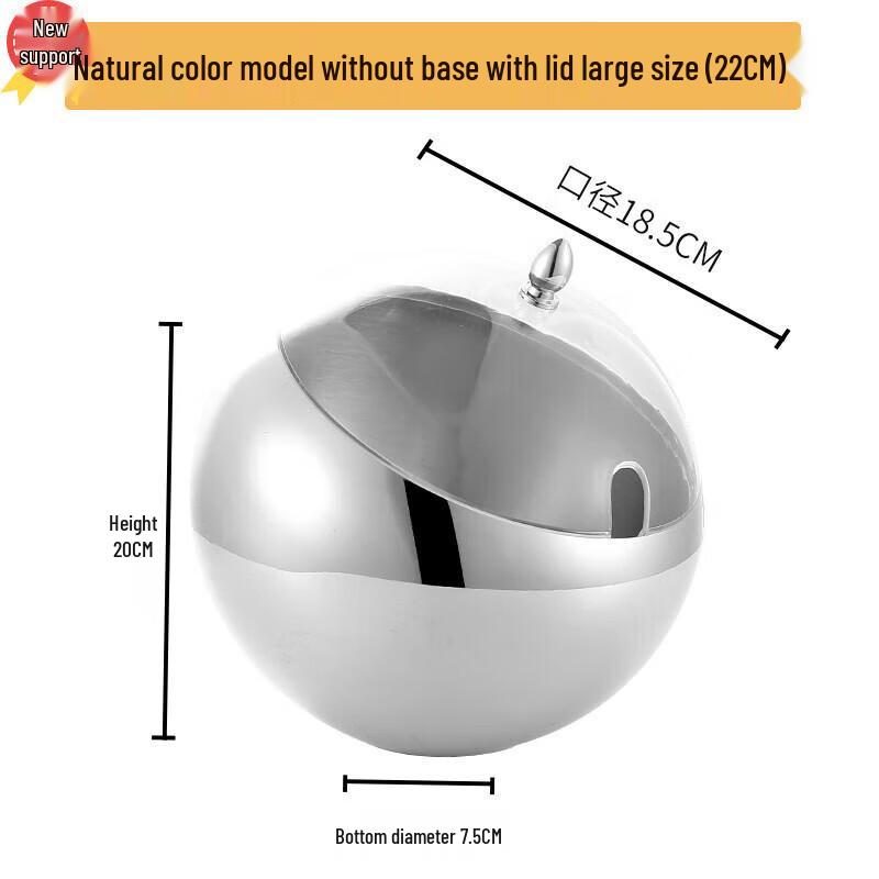 Stainless Steel Slanted Dipping Bowl