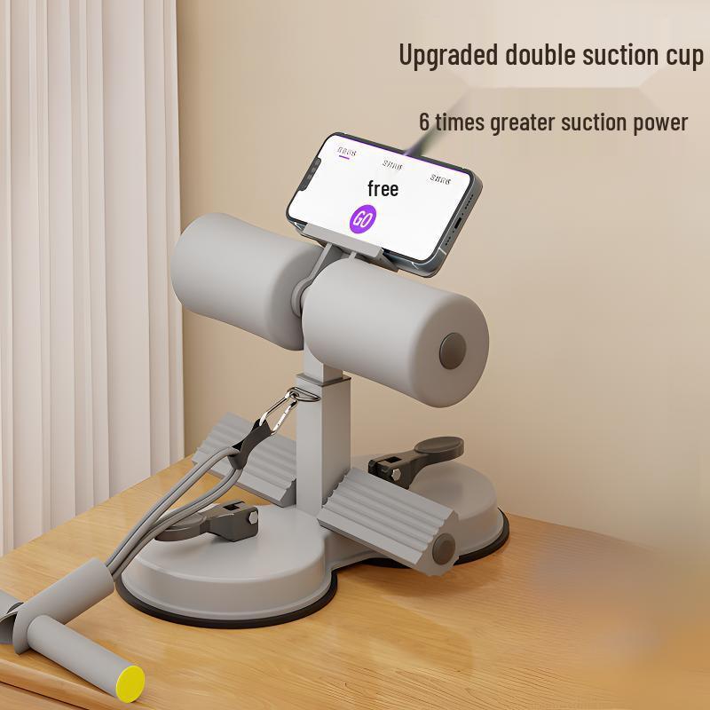 Sit-up Assist Device for Home: Foot Support Exercise Equipment for Fat Reduction, Body Shaping, Belly Slimming, and Weight Loss.