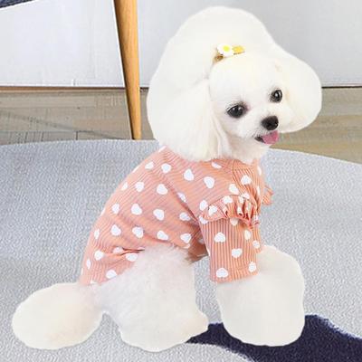 Cat Apparel Outfits Teddy Pet Dog Clothing Beautiful Casual Fashion Clothes for Indoors