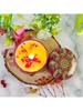 1pc Handmade DIY Jarred Scented Candle, Home Bedroom Air Freshener Ornament, Ethnic Series, Plant Fragrance