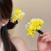 Ancient Style Flower Side Clip Cloth Chinese Style Hair Clip Simulation Flower Hairpin Travel