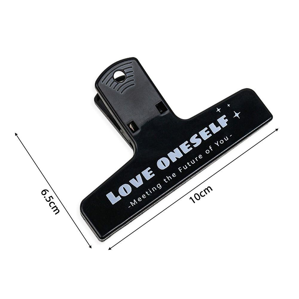 Plastic Receipt Storage Folder Stationery Securing Clip New Magnetic Clip