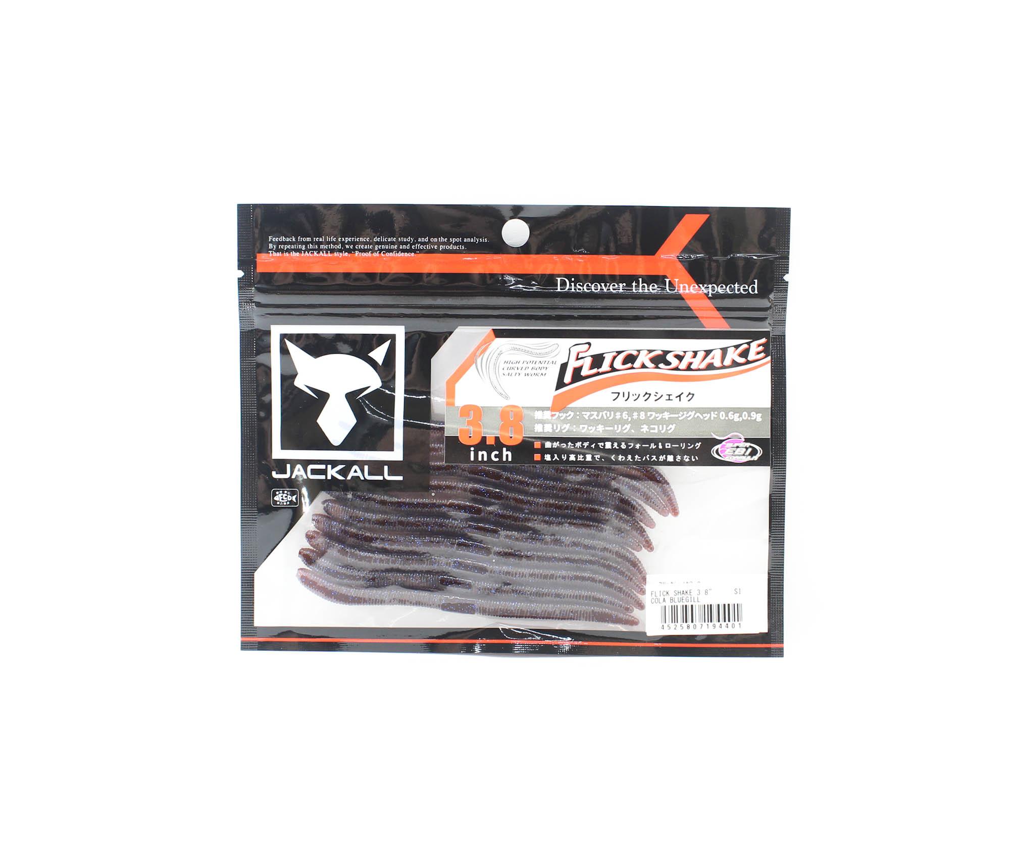 

Мягкая приманка Jackall Flick Shake 3,8 дюйма Cola Bluegill (4401)