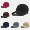 Black Letter Pattern Vintage Baseball Cap Outdoor Sunshade Breathable Hats Gift