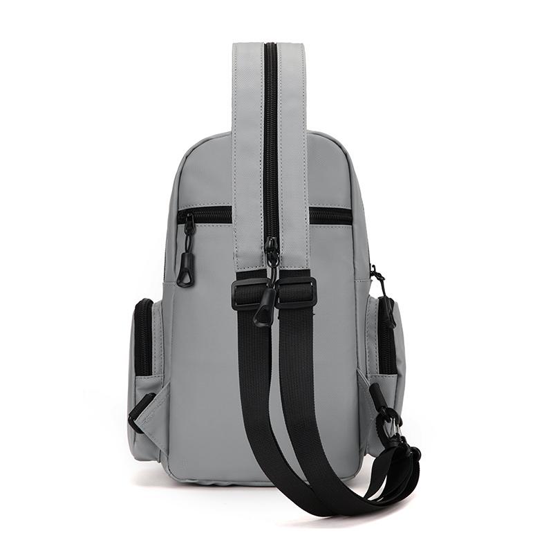 Men's Backpack and Chest Bag 2 In 1 Fashion Small Black Shoulder School Bag for Man Designer Waterproof Sports Travel Bag