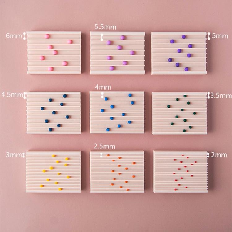 Easy To Clean Clay Styling Instrument Professional Polymer Clay Bead Roller With Comfortable Grip Jewelry Making Tool