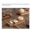 Wooden Egg Storage Box Wooden Egg Tray Countertop Wood Storage Holder Egg Display Stand For Kitchen Storage