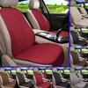 Car Flax Seat Cushion Protector Pad Car Seat Cover Front/Rear Seat Cover Automobile Cushion Pad Mat Backrest Auto Accessori