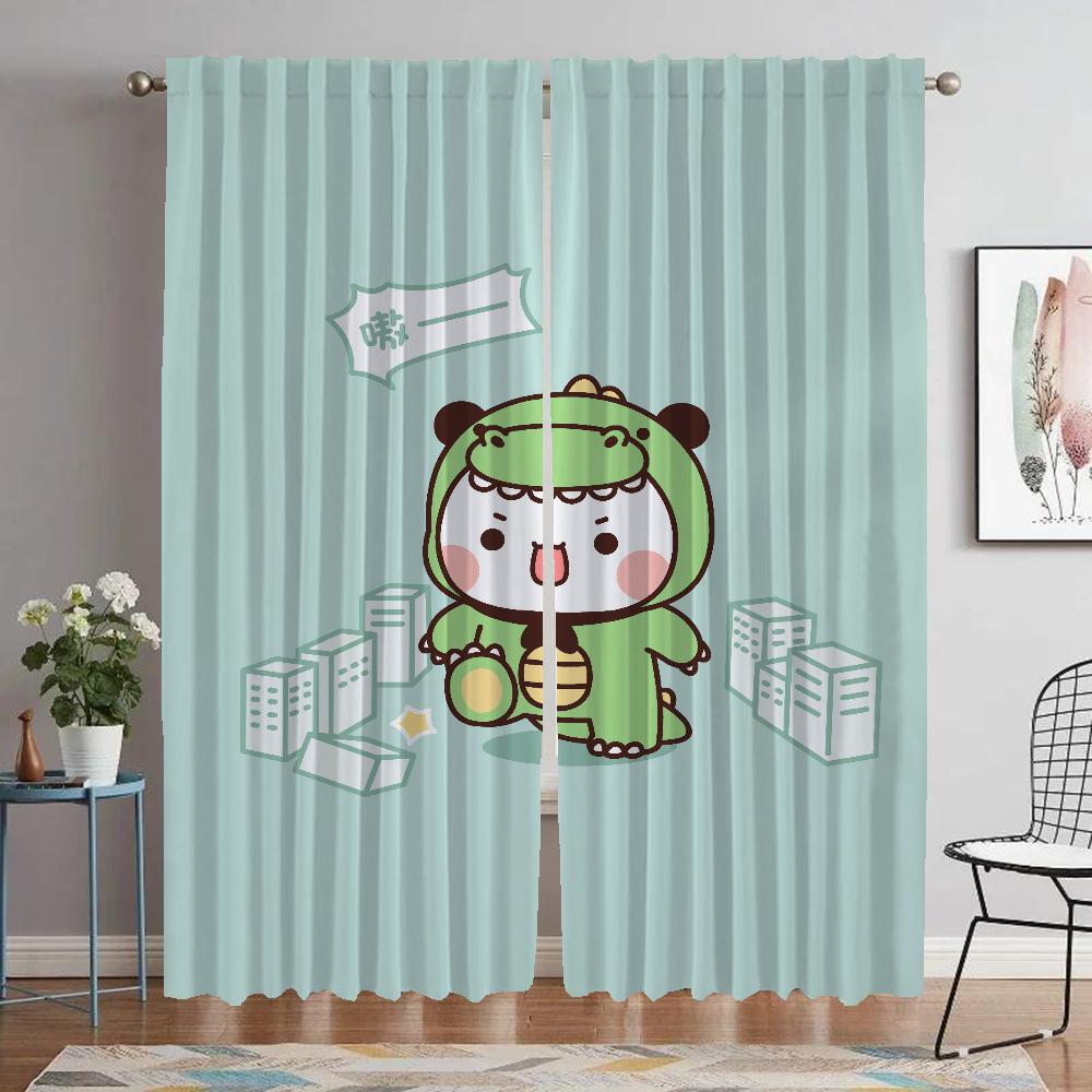 

Современные шторы для гостиной, 2 шт., персиковый моти, домашний интерьер, шторы для камеры, тюль для оконной занавески в спальне W50xH70cmx2pcs-CL