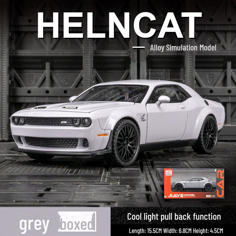 Jiaye VB32793 Metal Sports Car Toy: Alloy Model with Sound, Light, and Pull-Back Door Opening.