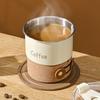 Leak-proof Portable Water Cup Heat-resistant Travel Coffee Mug Stainless Steel Coffee Cup  Garden
