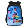 Abby Hatcher double-layer backpack with cartoon print, the best birthday gift for boys and girls going to school