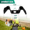 Robusts Bed Redefining Cutter Steel Black Coating Bed Edger Cutter Essential Accessory for 4150 2 Mower Maintenance