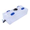Water Storage Bladder PVC 30 Gallon Portable Water Tank Transparent Foldable Water Bag Container for Emergency Camping