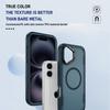Voor iPhone 16 Hoesje Compatibel met MagSafe Lensframe Kickstand TPU + PC Schokbestendige Telefoonhoes