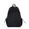 Schoolbag solid color large capacity backpack new fashion simple casual backpack couple outdoor travel lightweight travel backpack