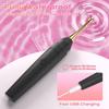Silicone G-Spot Vibrating Pen Set with Replaceable Head - 10 Frequencies for Female Stimulation.