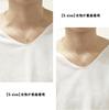 [Petit Jewel YU-NA] V-Line Necklace, Stainless Steel 316L, Couple Gift, Anniversary, Christmas, V LINE NECKLACE (S Size, Silver Color (with Stone))