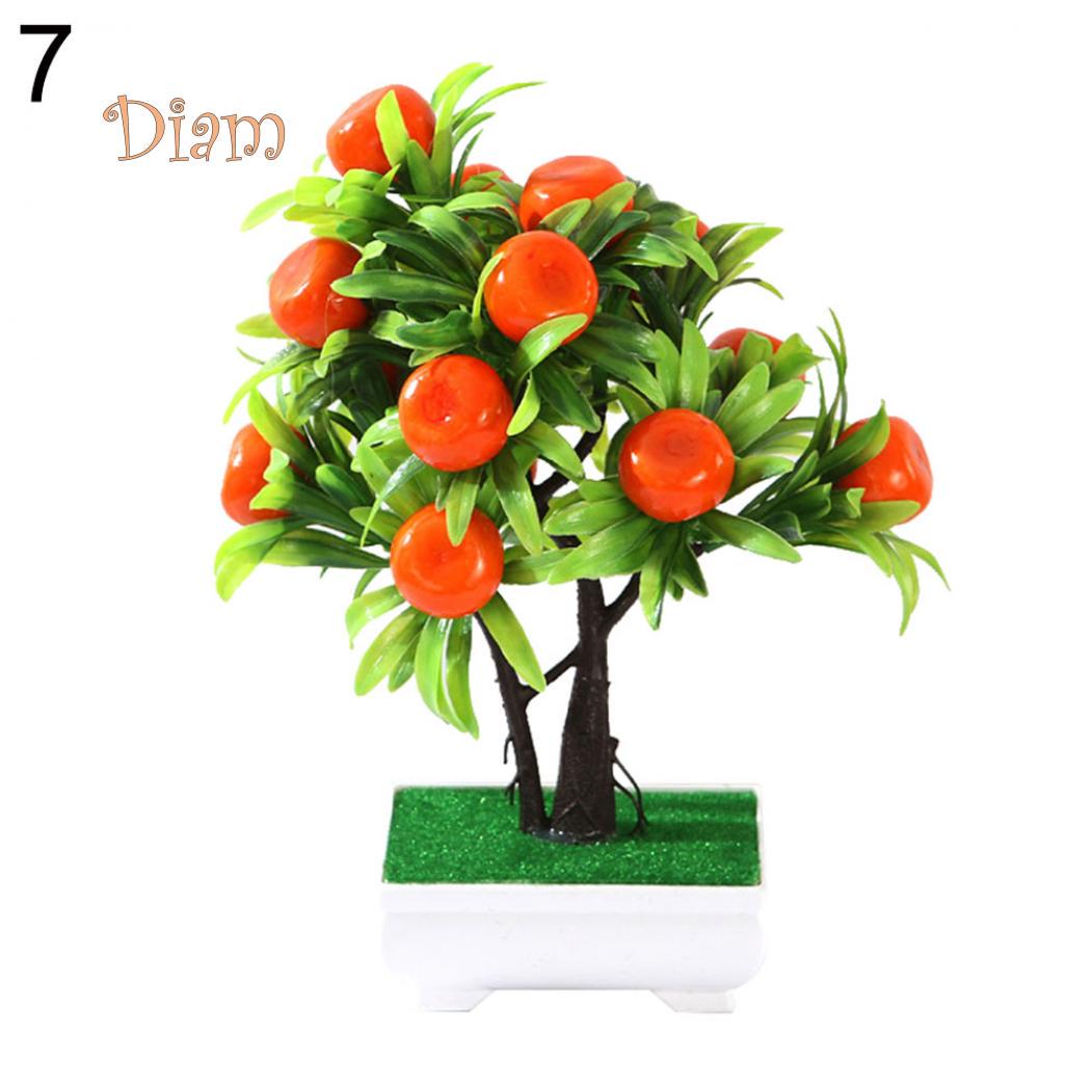 

Искусственное дерево с плодами для декора помещений 1 шт 7#