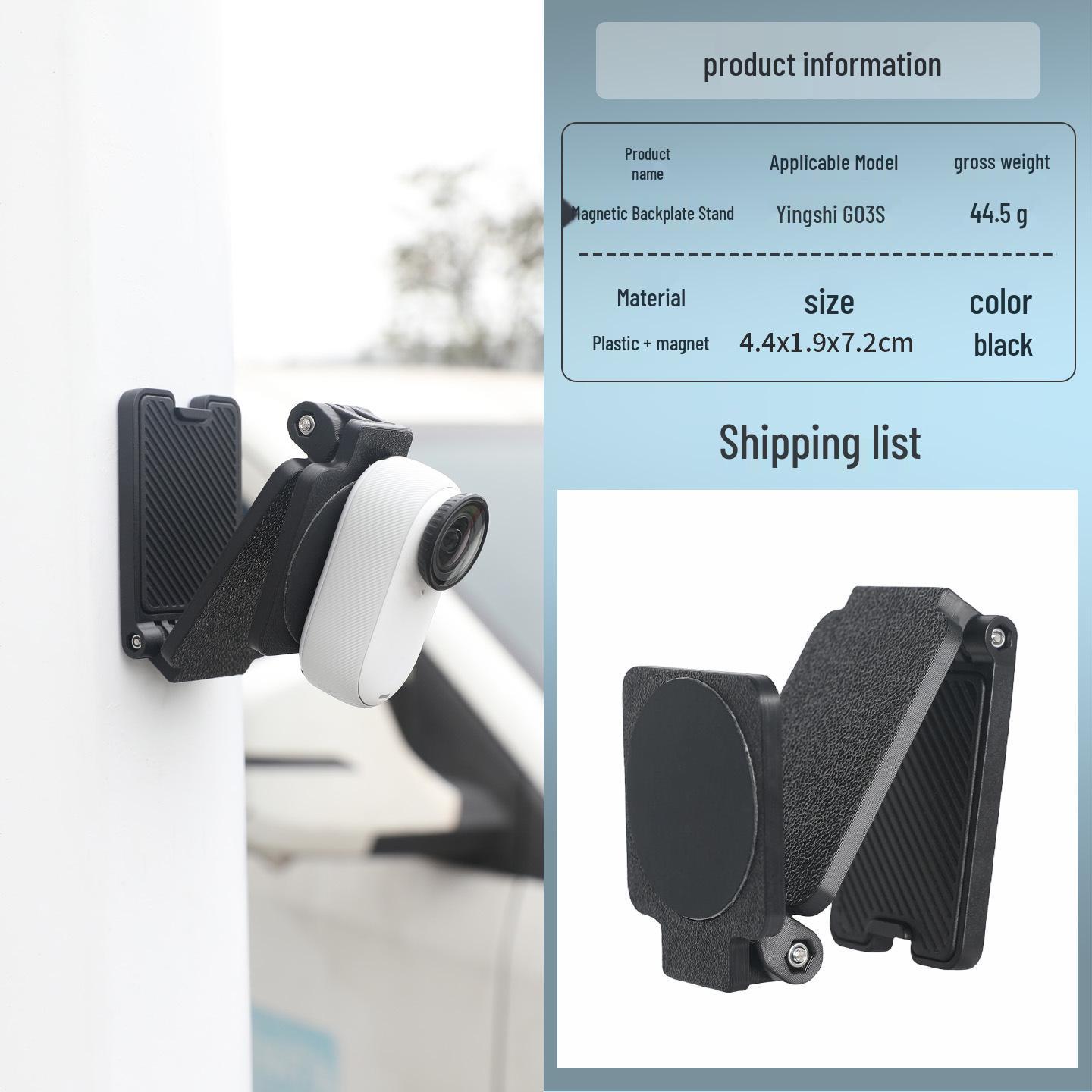 Insta360 GO3S Magnetic Quick Release Adjustable Camera Mount