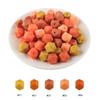 10Pcs 14mm Printed Hexagon Silicone Beads Leopard Bead For Jewelry Making DIY Beadable Pen Keychain Bracelet Accessories