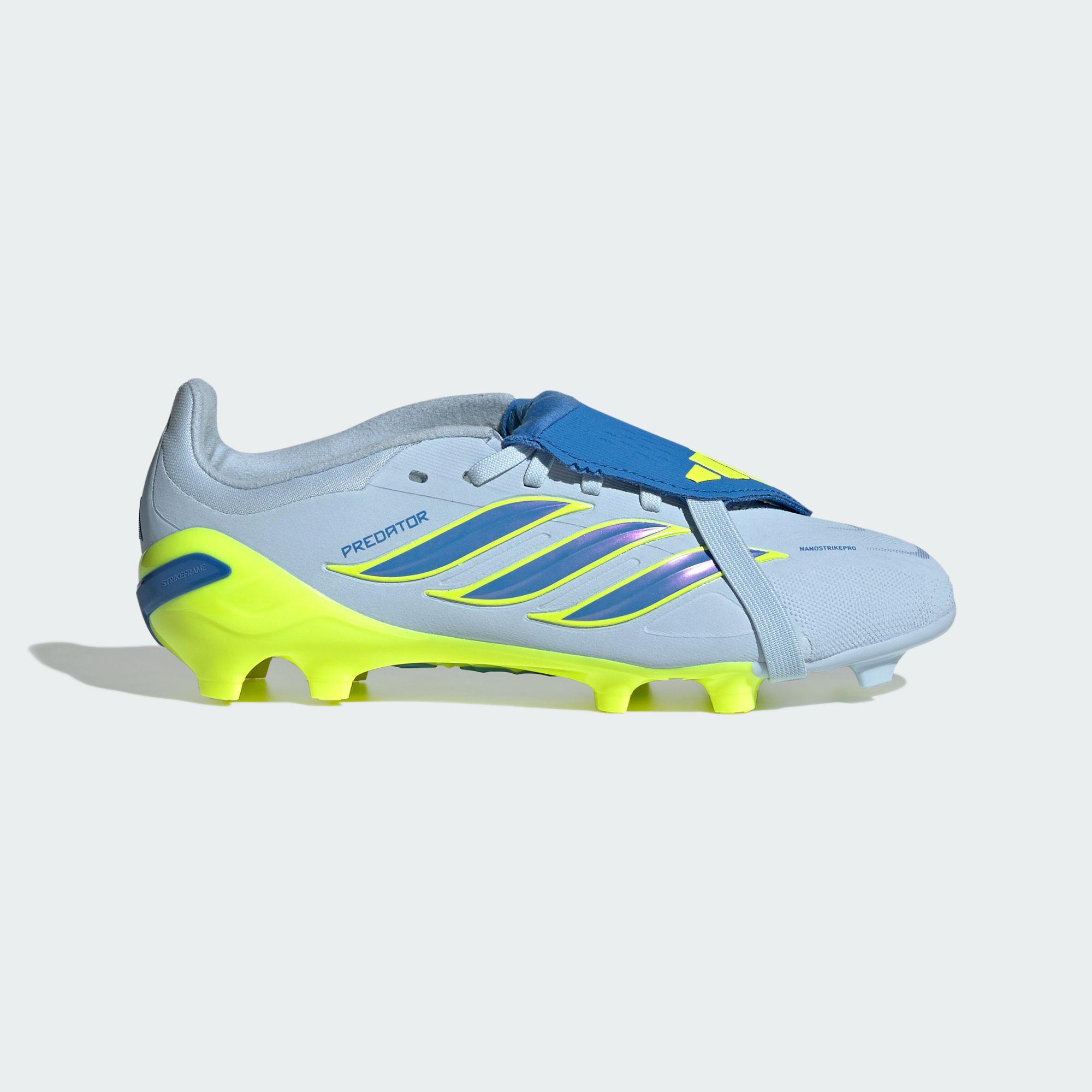 Adidas PREDATOR ELITE Low top Soccer Shoes Crystal Blue Kids 38