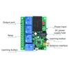 Universal Relay Receiver and Transmitter 4 Channel Remote 433Mhz for Garage Door