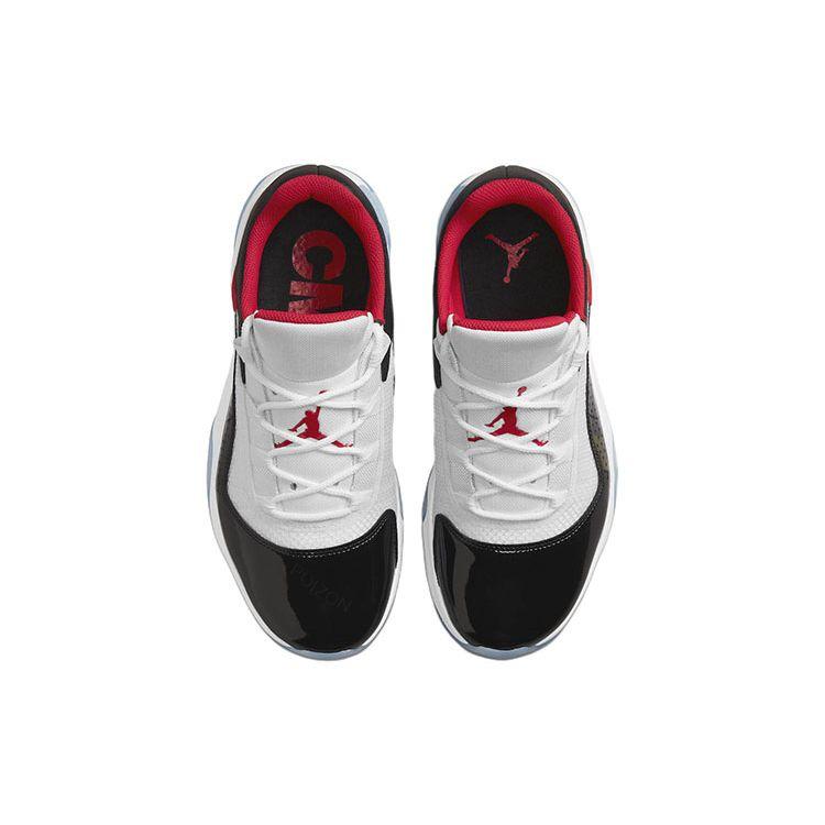 Air Jordan 11 CMFT Low White Black University Red Men Sneakers DO0613-160