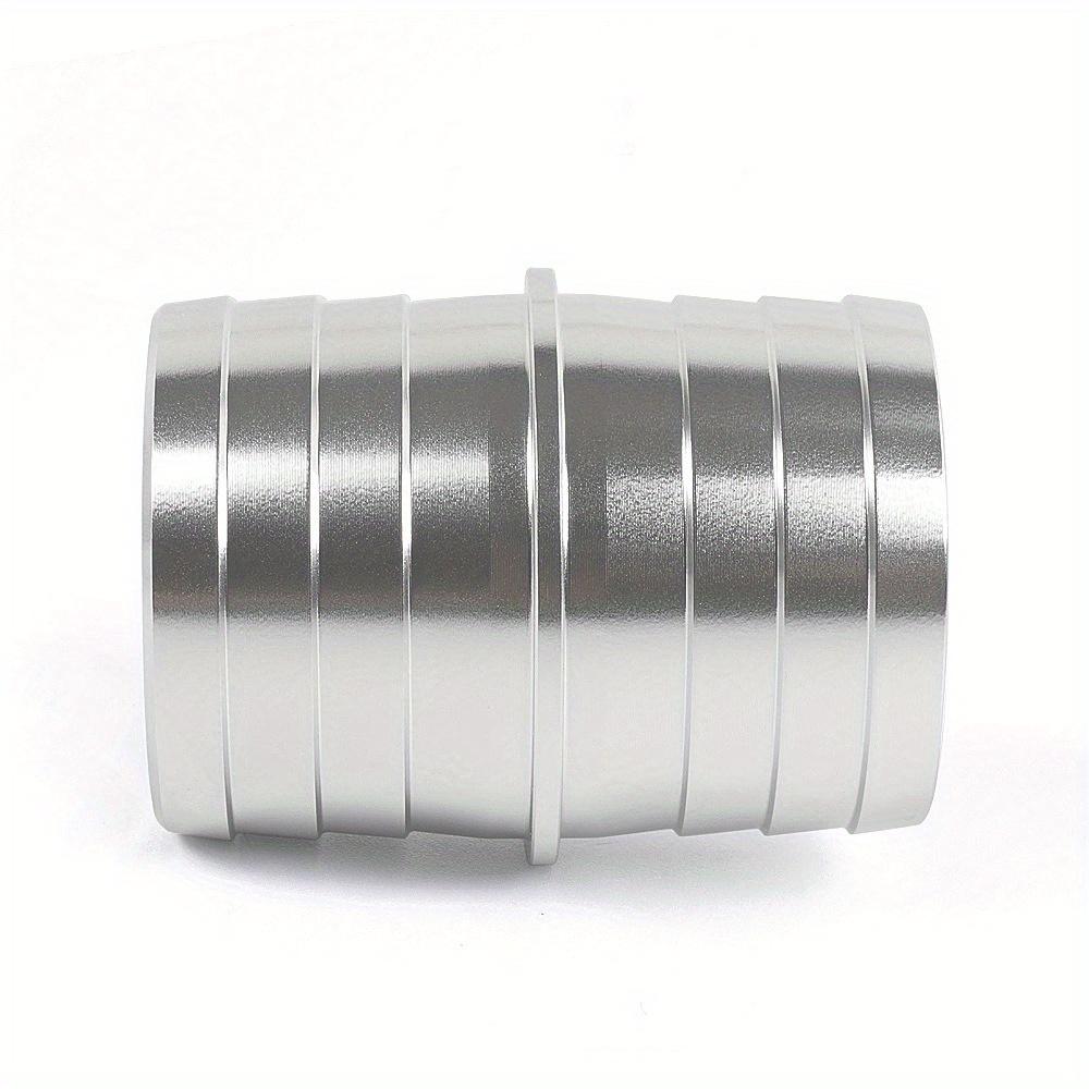 1PC Hose Barb Fittings, 3 Pack 1-1/2" Inch Aluminum Alloy Hose Barbed Splicer Mender Union Coupler Fitting Coolant Intercooler Heat Exchanger Fluid