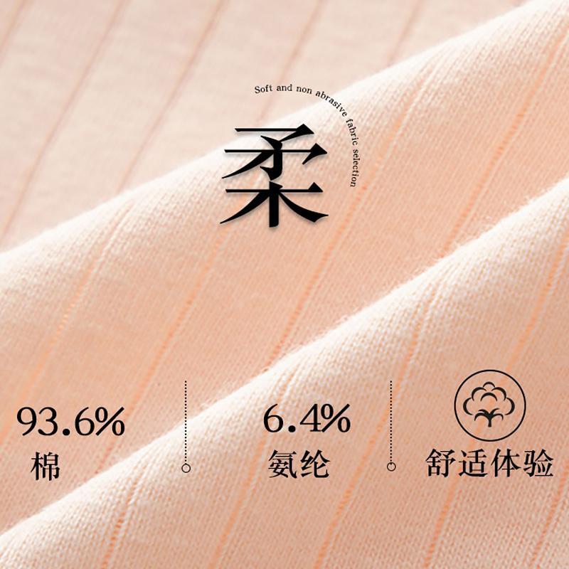 Cotton women's underwear, skin friendly, breathable, mid waist, all cotton crotch, thin women's triangle pants