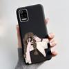 Case For LG K52 Q52 K62 Phone Case Luxury Cute Love Rabbit Funny Ultra Thin Slim Soft Black TPU Silicone Protective Back Cover