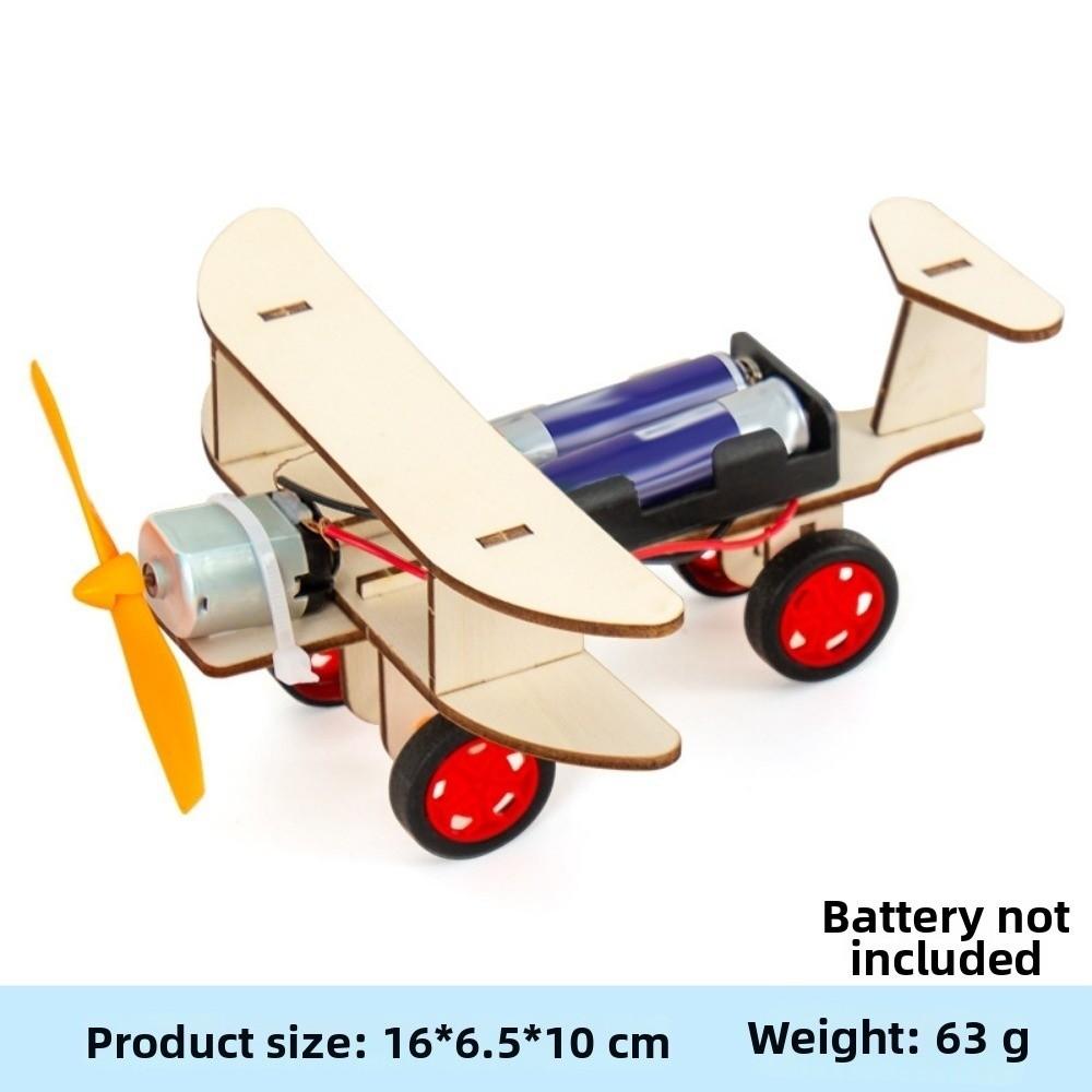 Multistyles Electric Airplane Fans Kids Scientific Experiment Tool New Technologia Science Car