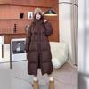 High-quality Thickened White Duck Down Big Quilt, New Down Jacket for Women In Winter