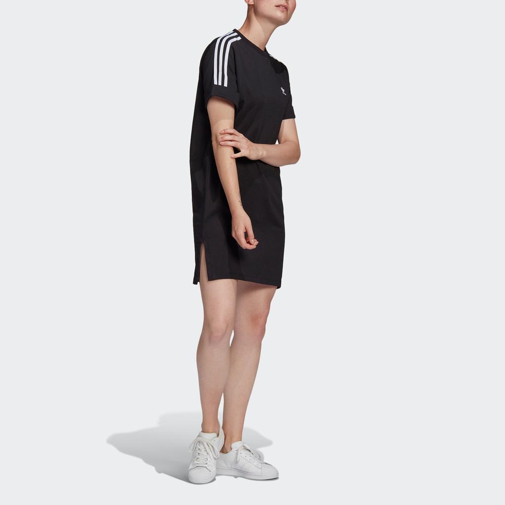 adidas Originals Kurzarmkleid Damen Schwarz GN2777