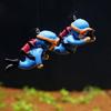 Floating Diver Fish Tank Decorations Cute Resin Frogman Aquarium Ornaments
