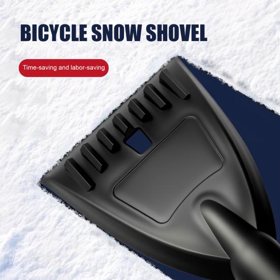 Extendable Car Snow Shovel with Ice Scraper Detachable Snow Shovel Efficient Snow Clearing Tool for Winter Emergency Kit