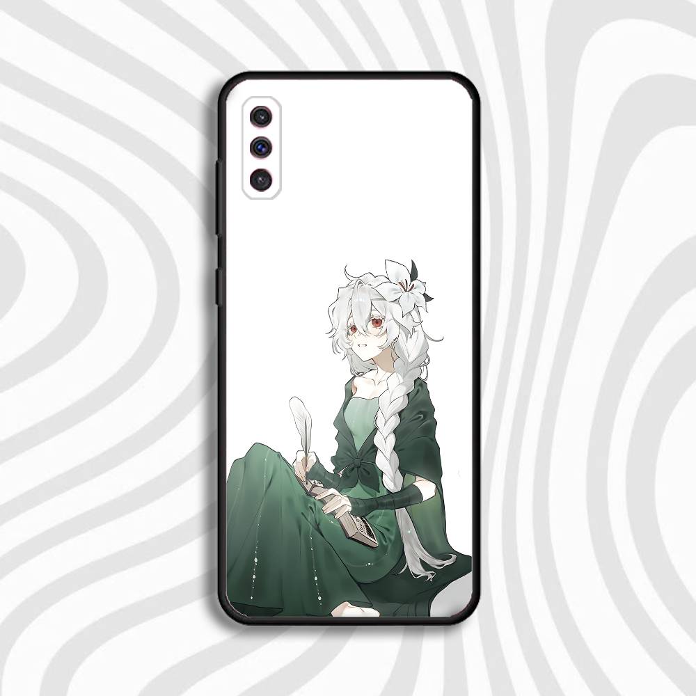 White Lily C-Cookie Phone Case For Samsung S10,S21,FE,S21 ,Note 20,10,S26,S25,S24,S23,Ultra,S22,Plus Soft Shell Funda